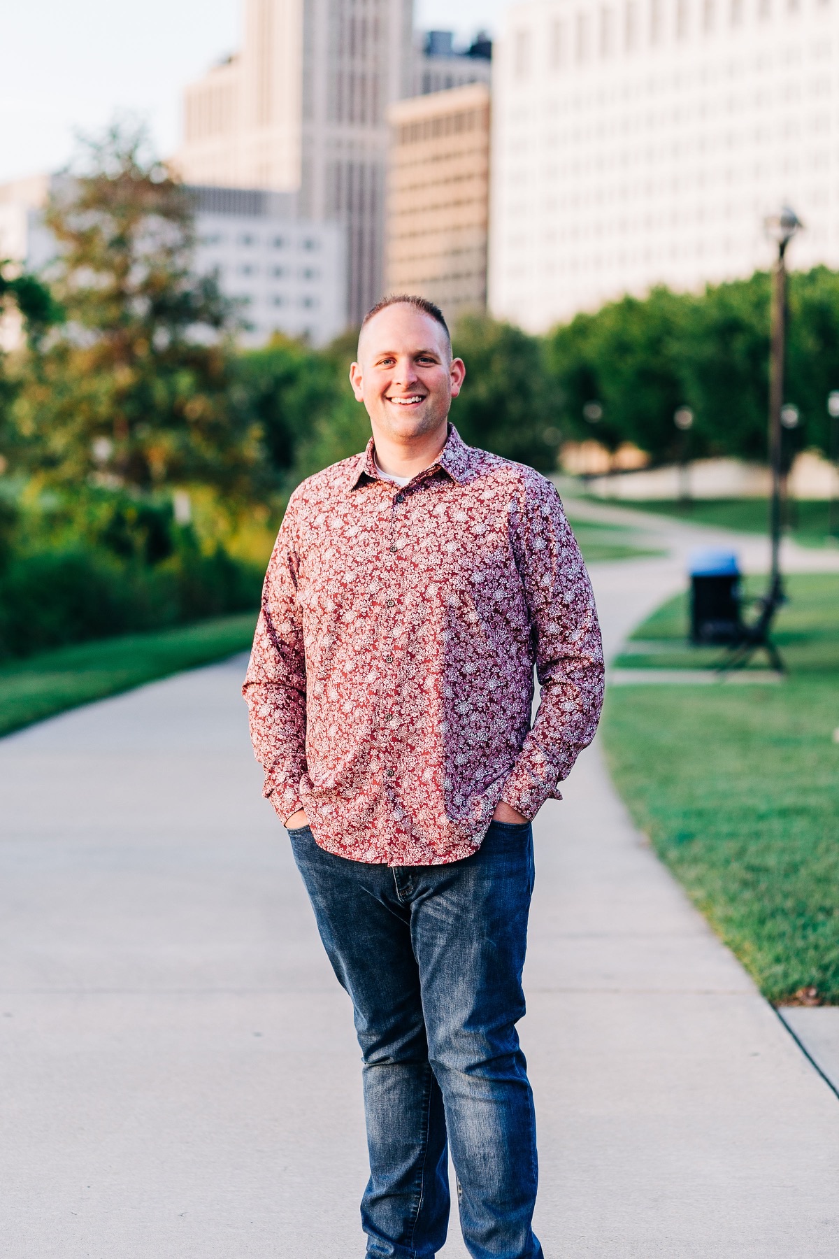 Chris Andrews, owner and pilot of Drone Shots Columbus
